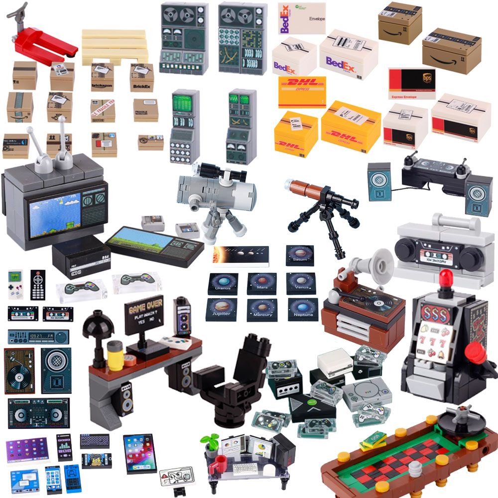 MOC City Scene Building Block  - مراجعة Gaming Console Lego وسعره