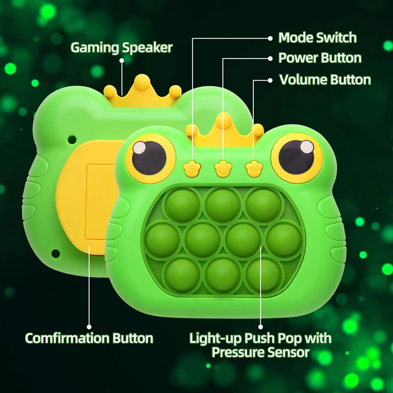 Upgraded Electronic Pop Push Q - مراجعة Gaming Console Kids وسعره