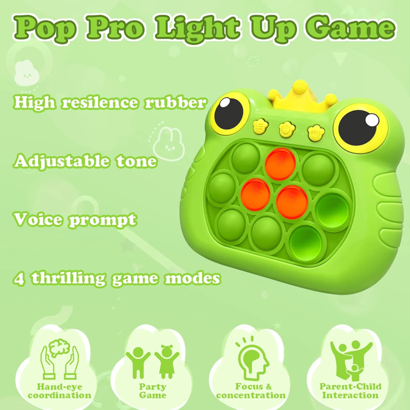 Upgraded Electronic Pop Push Q - مراجعة Gaming Console Kids وسعره