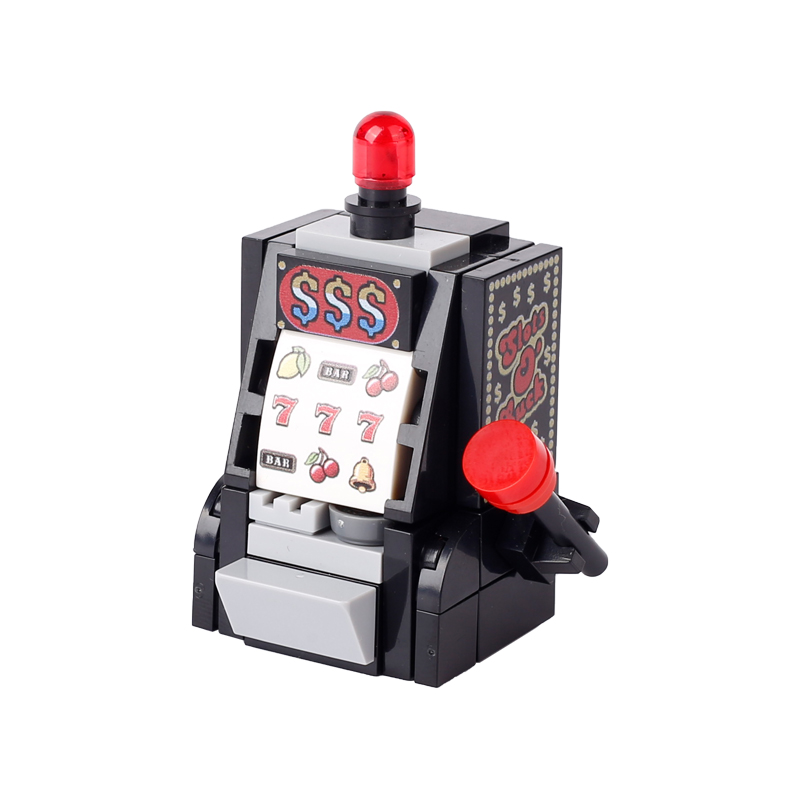 MOC City Poker Table Slots Ski - مراجعة Gaming Console Lego وسعره