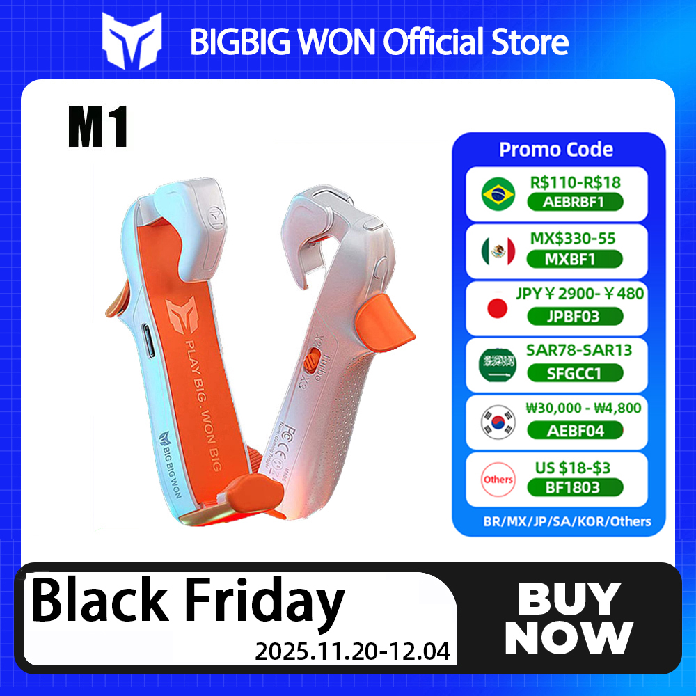 BIGBIG WON M1 Mobile Shooting  - مراجعة Trigger Extender Button وسعره