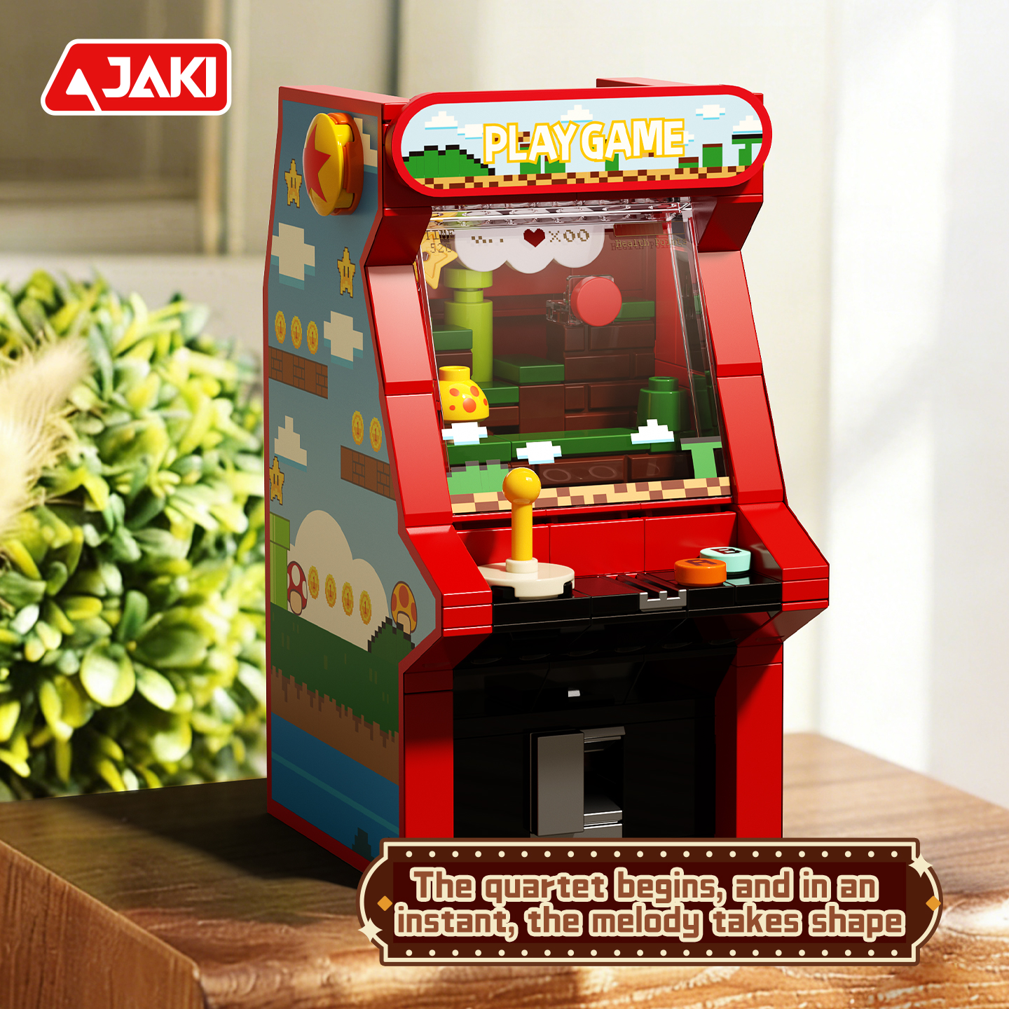 JAKI Retro Electronics Series  - مراجعة Gaming Console Lego وسعره