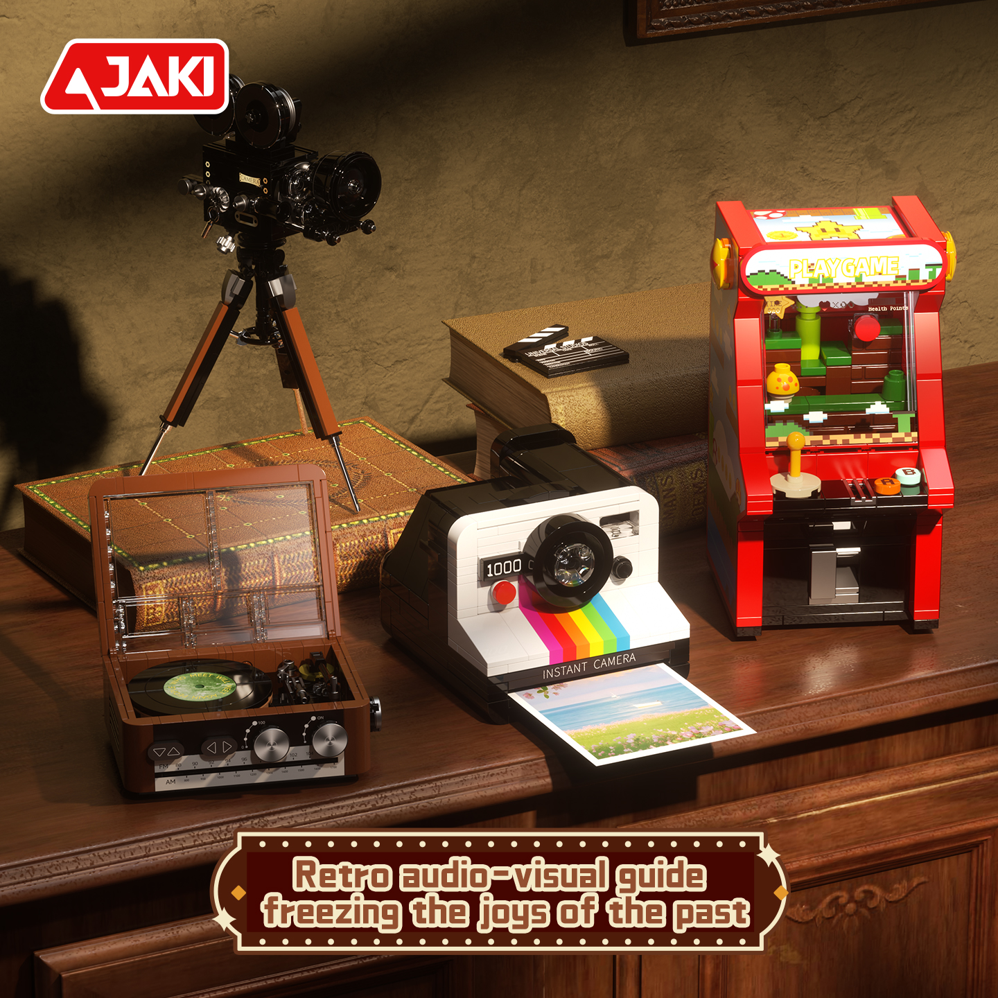 JAKI Retro Electronics Series  - مراجعة Gaming Console Lego وسعره