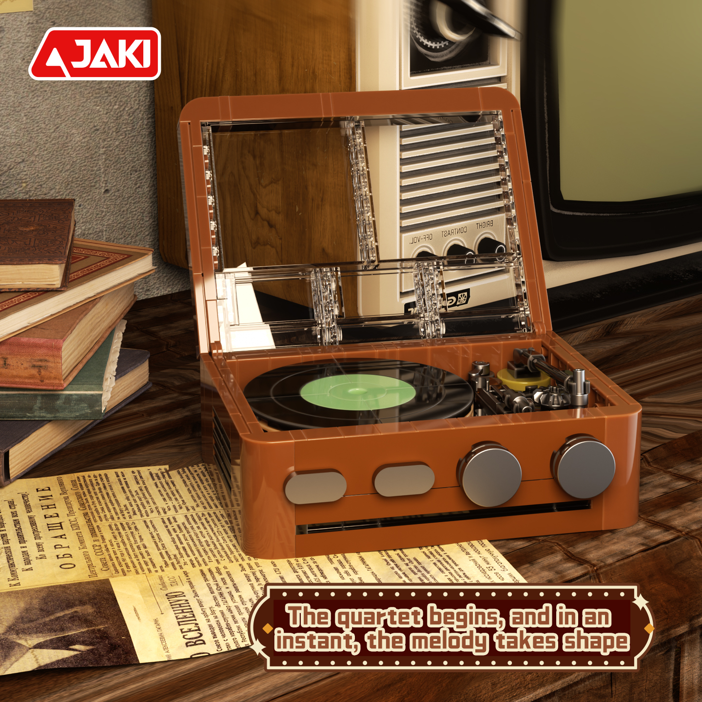 JAKI Retro Electronics Series  - مراجعة Gaming Console Lego وسعره