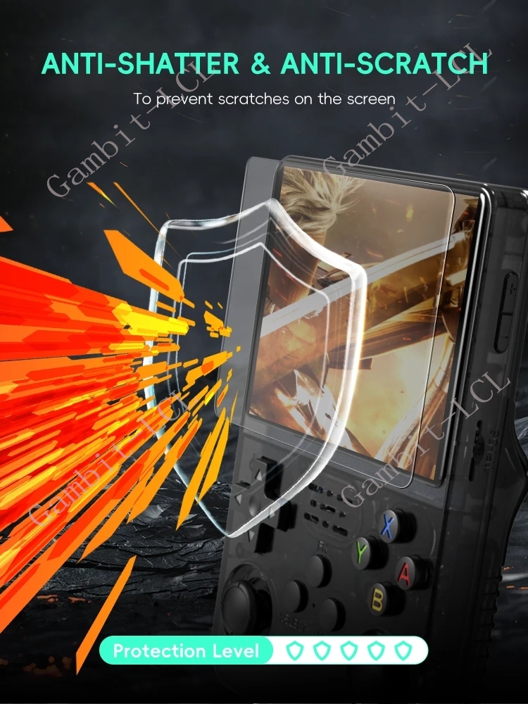 2-4PCS 9H HD Tempered Glass Fo - مراجعة Gaming Console Mini وسعره