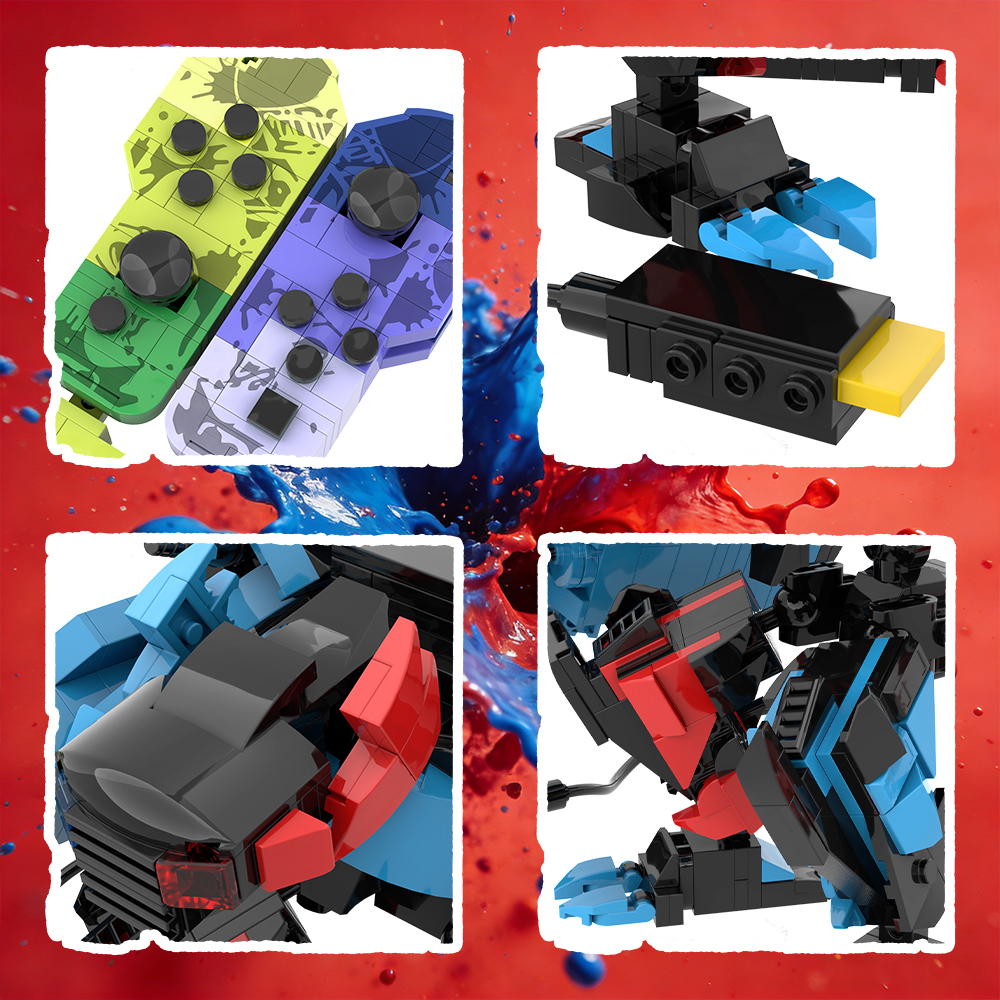 781PCS Retro Game Controller B - مراجعة Gaming Console Lego وسعره