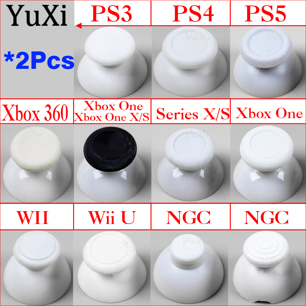 2Pcs 3D Analog Thumbstick Cap  - مراجعة Thumb Grip Joystick وسعره