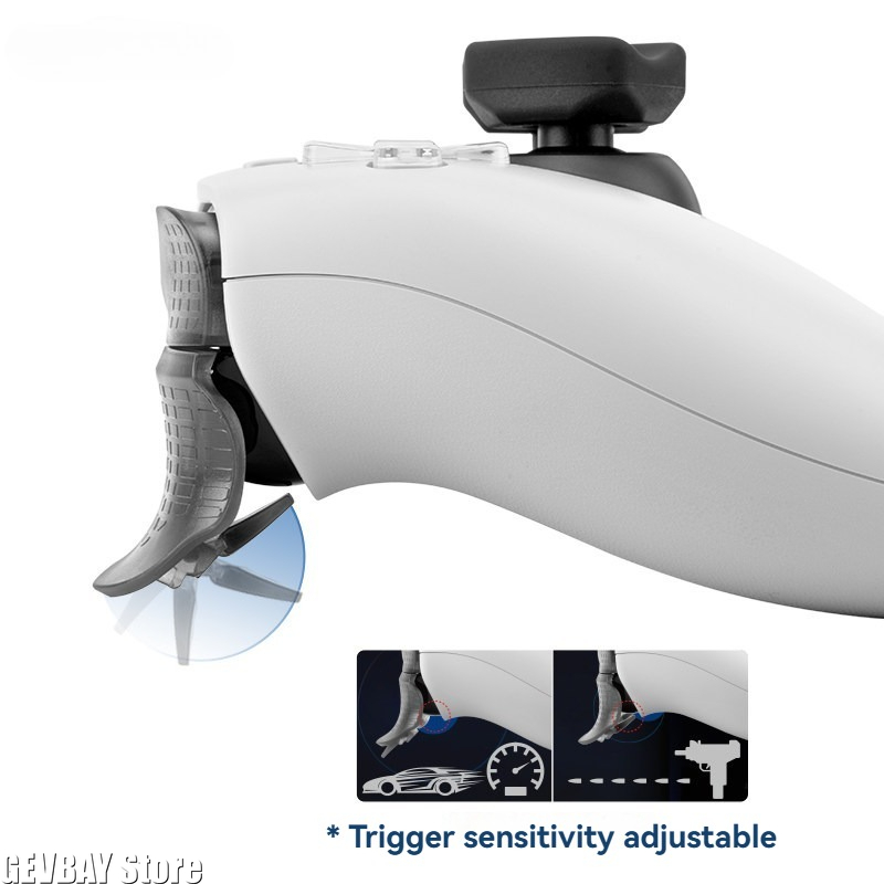 For PS5 Controller FPS Precisi - مراجعة Trigger Extender Button وسعره