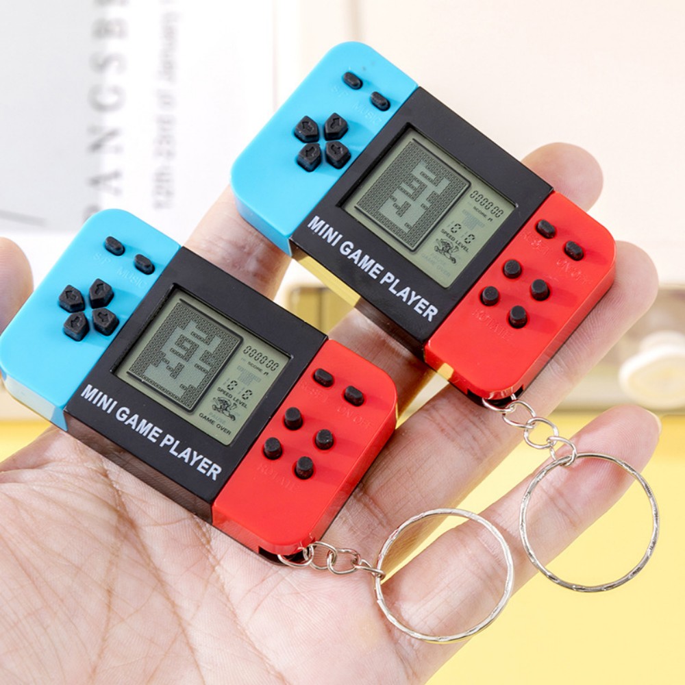 Classic Tetris Handheld Game C - مراجعة Gaming Console Keychain وسعره