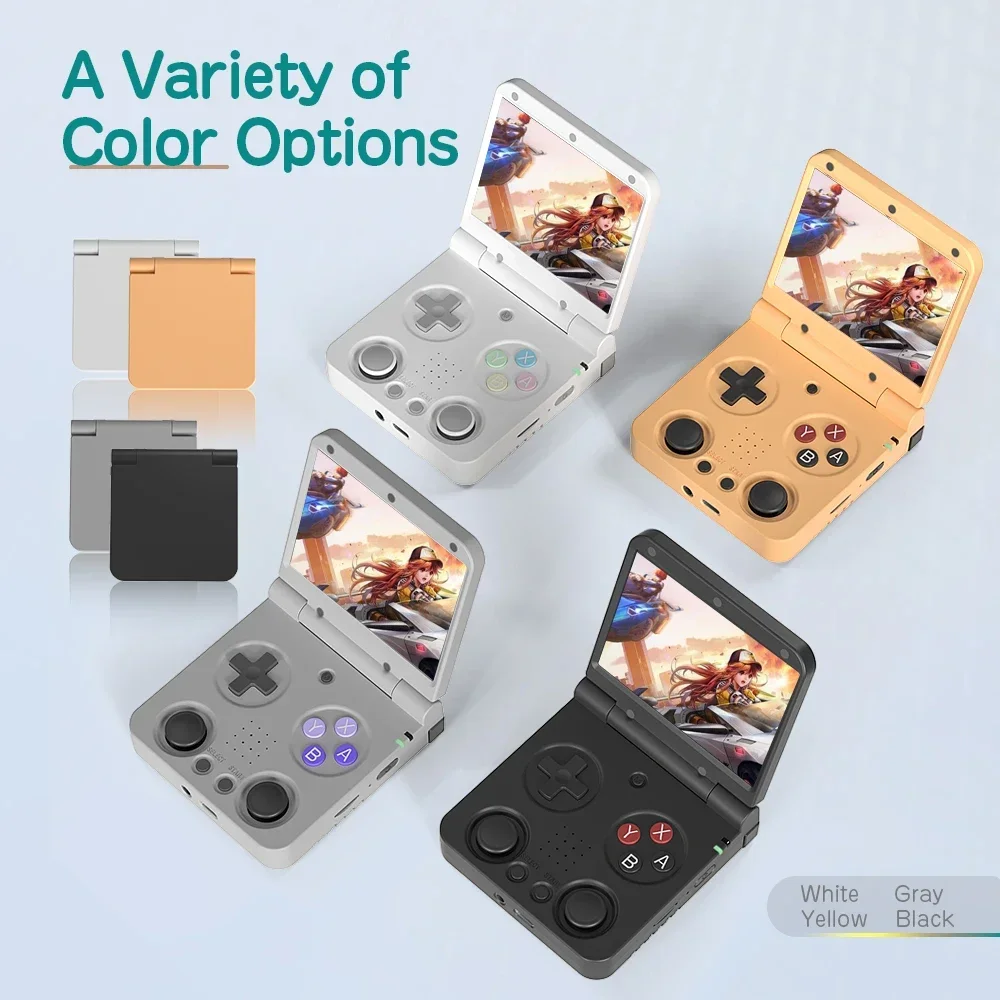 MIYOO Flip V2 Handheld Game Co - مراجعة Gaming Console Os وسعره
