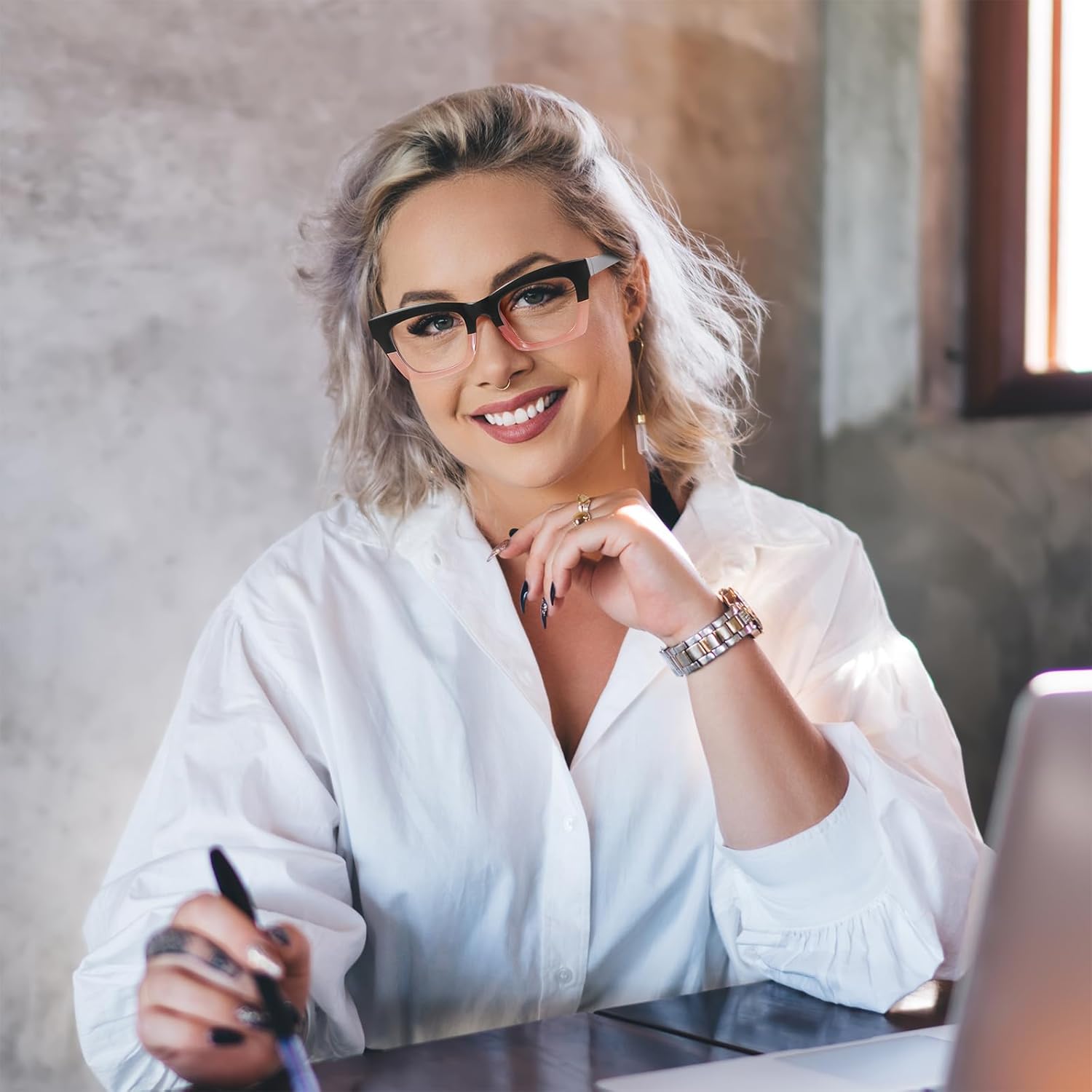 Blue Light Blocking Glasses fo - مراجعة Gaming Glasses Uv وسعره