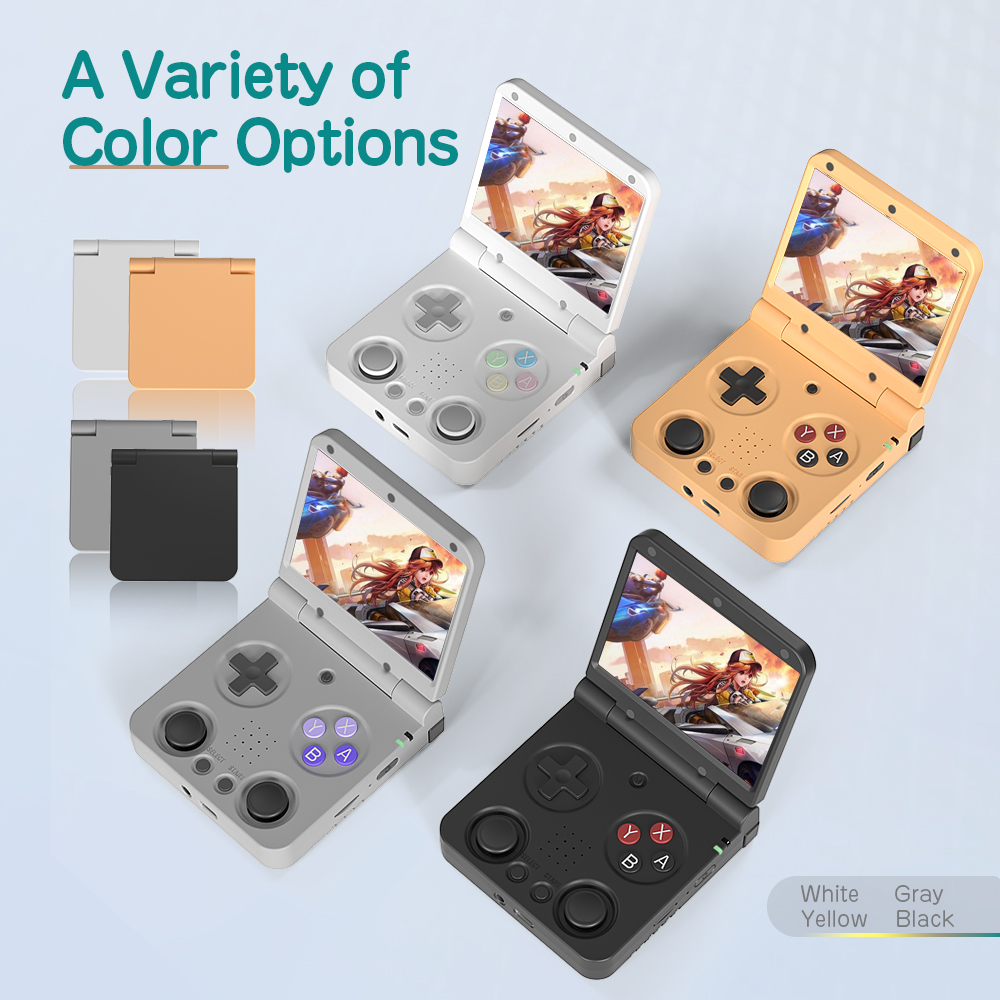 MIYOO FLIP V2 Handheld Game Pl - مراجعة Gaming Console Os وسعره