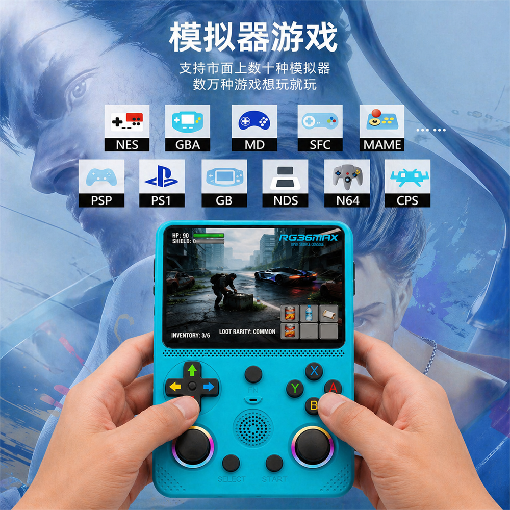 [Genuine] Newest Retro Handhel - مراجعة Gaming Console Handheld Best وسعره