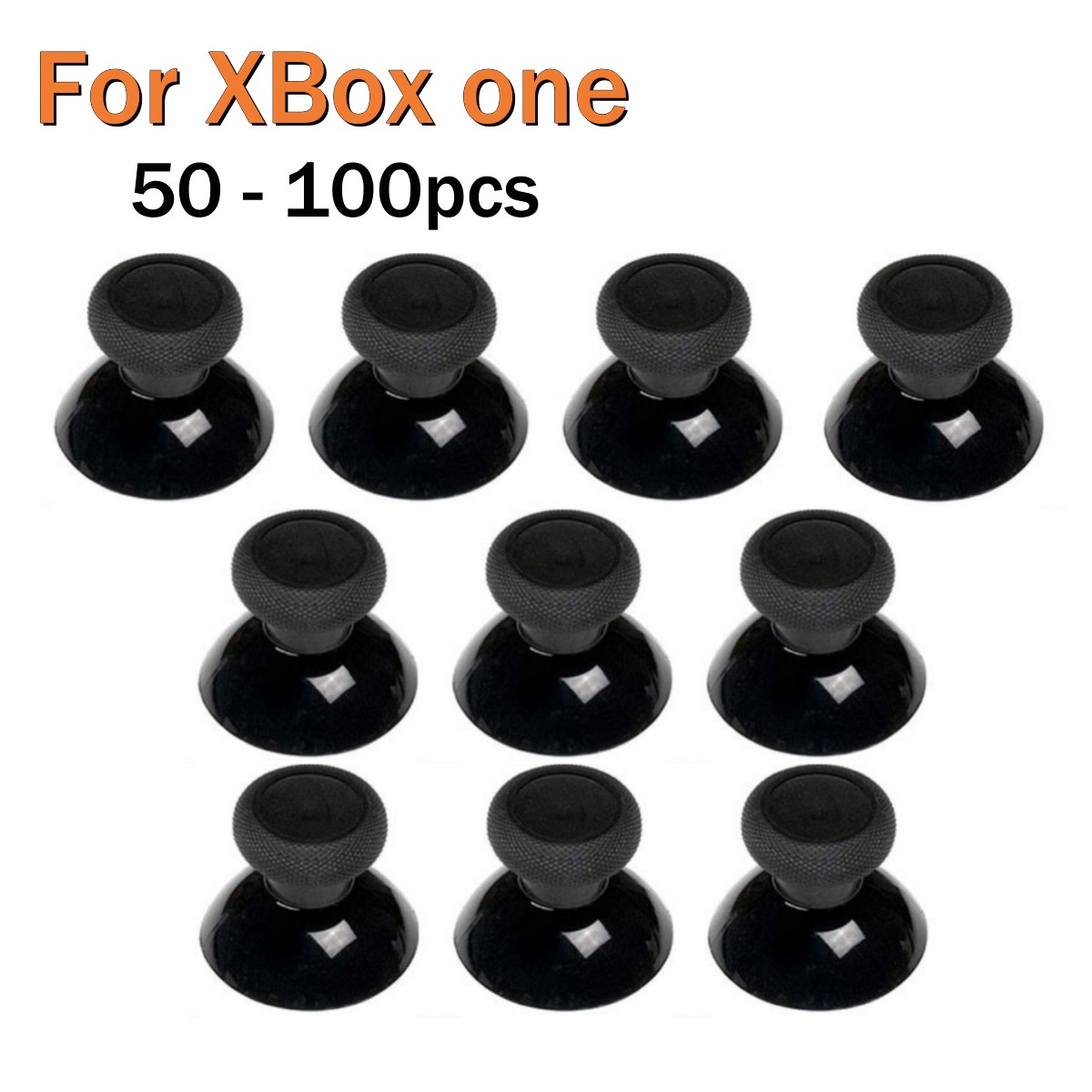 50-100Pcs Replacement Mushroom - مراجعة Thumb Grip Joystick وسعره
