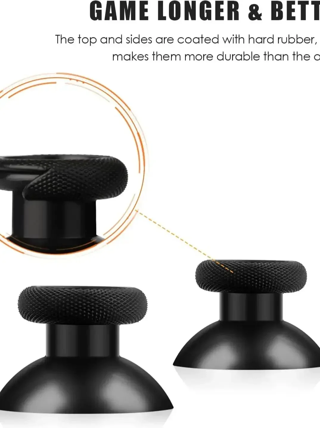 50-100Pcs Replacement Mushroom - مراجعة Thumb Grip Joystick وسعره