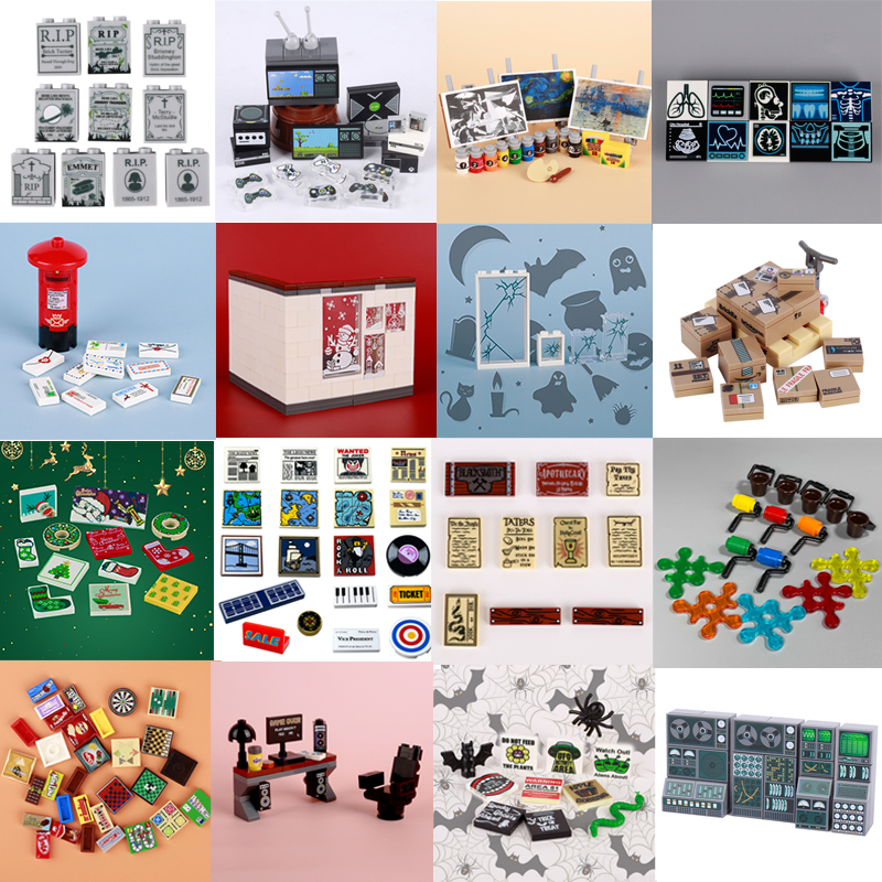 MOC City Street View Building  - مراجعة Gaming Console Lego وسعره