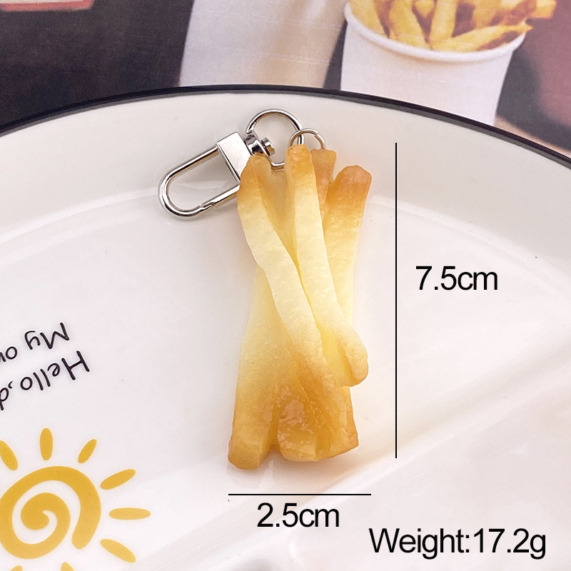 3D Delicious Fried Food Keycha - مراجعة Gaming Console Keychain وسعره