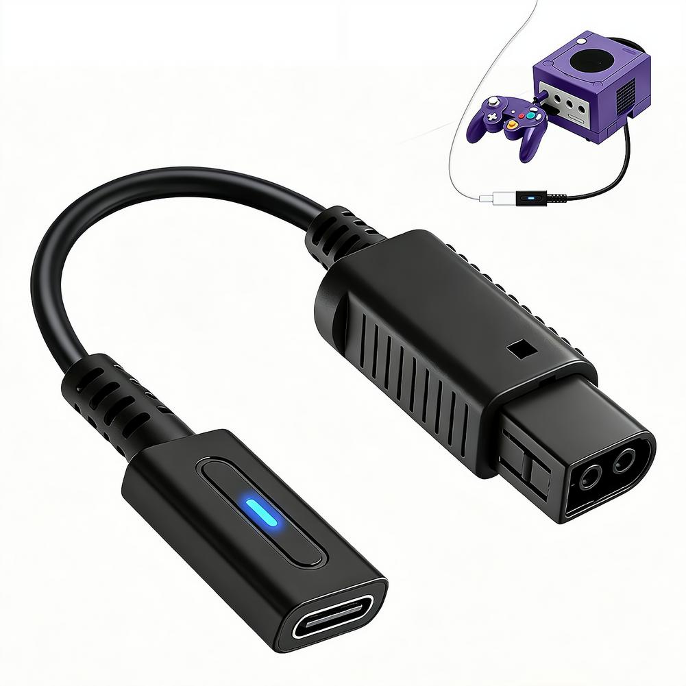 Type C 45W PD Charge Cable for - مراجعة Gaming Console Cube وسعره
