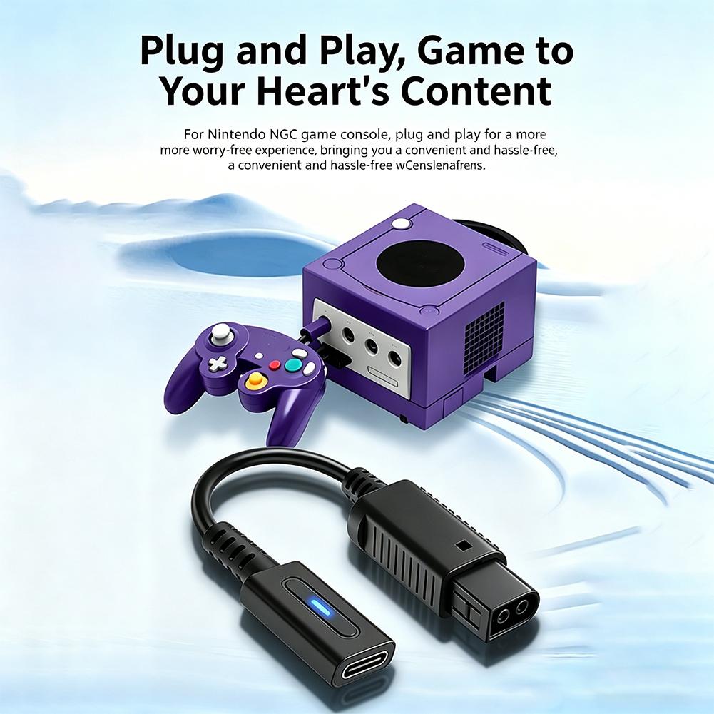 Type C 45W PD Charge Cable for - مراجعة Gaming Console Cube وسعره