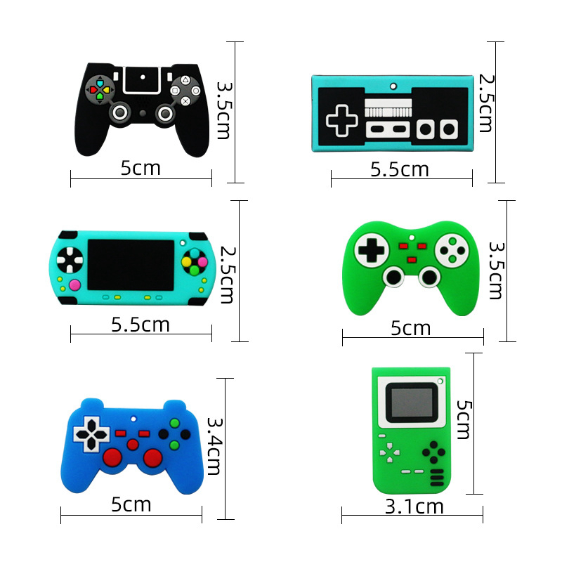 6/12PCS PVC Keychain Gamepad G - مراجعة Gaming Console Keychain وسعره