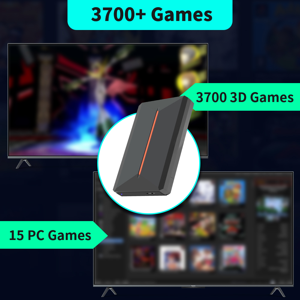 Launchbox OS 500GB Portable Ga - مراجعة Gaming Console Os وسعره