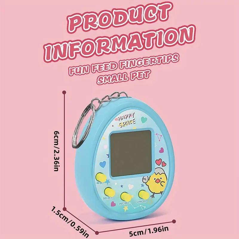 Cute Cartoon Handheld Virtual  - مراجعة Gaming Console Keychain وسعره