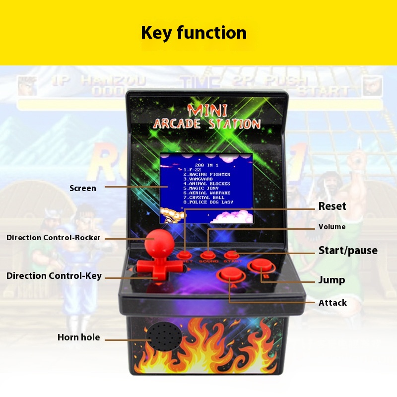 Mini Handheld Game Console Chi - مراجعة Gaming Console Kids وسعره