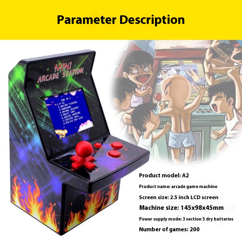 Mini Handheld Game Console Chi - مراجعة Gaming Console Kids وسعره