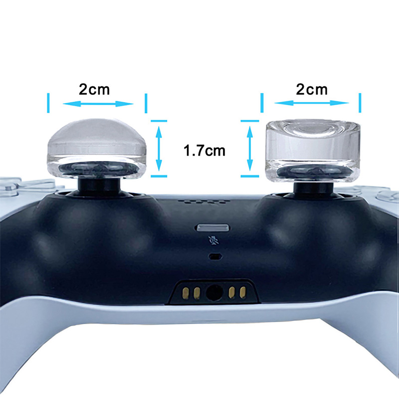 2PCS For PS5 PS4 Xbox One S Xb - مراجعة Thumb Grip Joystick وسعره