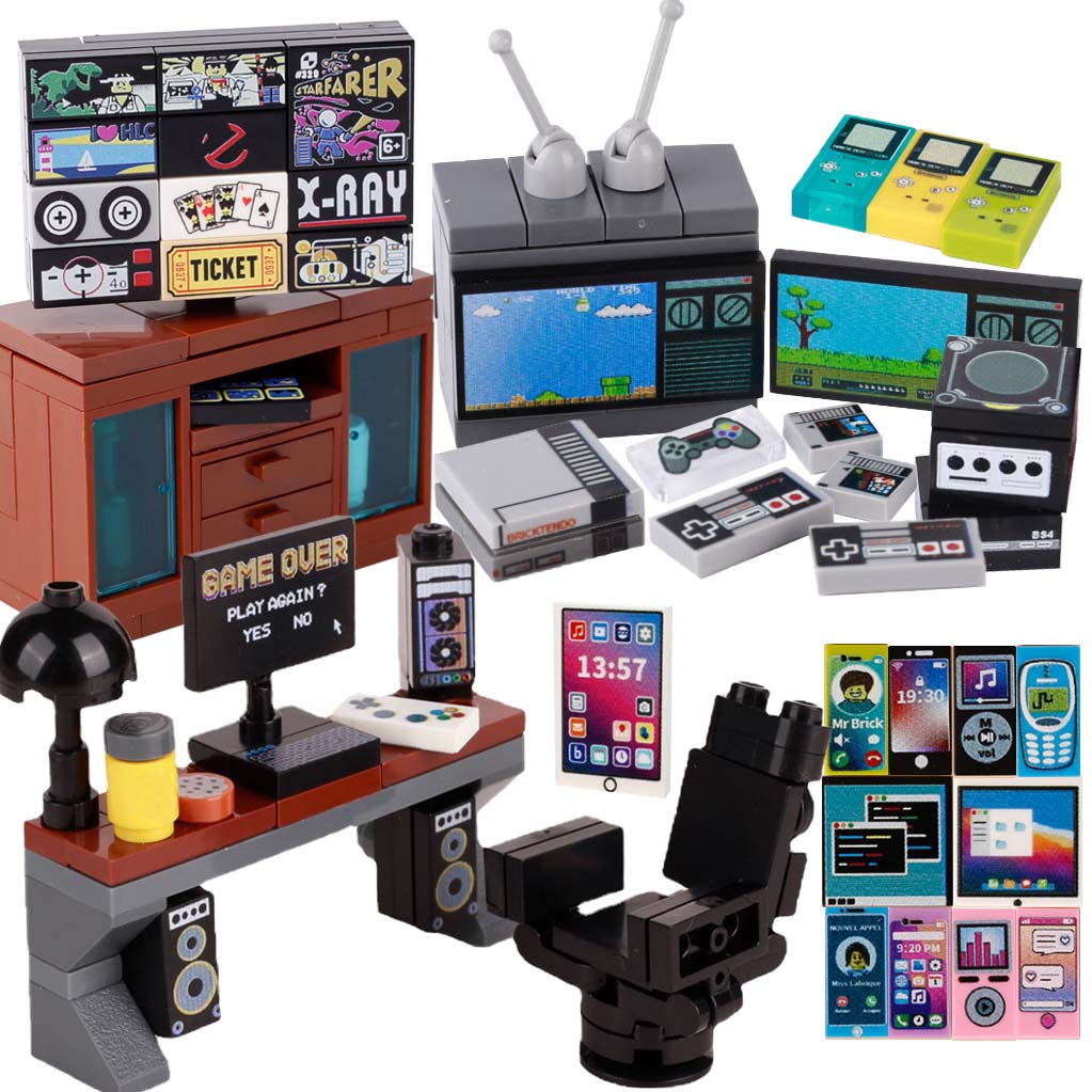 MOC Game Console Computer Mode - مراجعة Gaming Console Lego وسعره