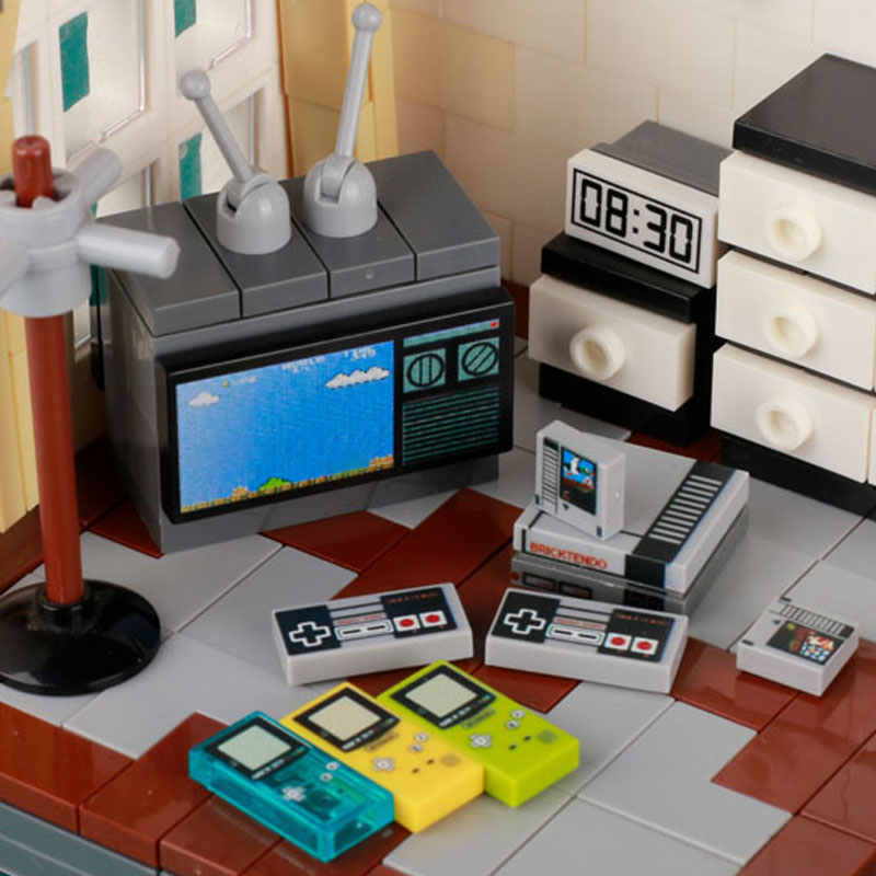 MOC Game Console Computer Mode - مراجعة Gaming Console Lego وسعره