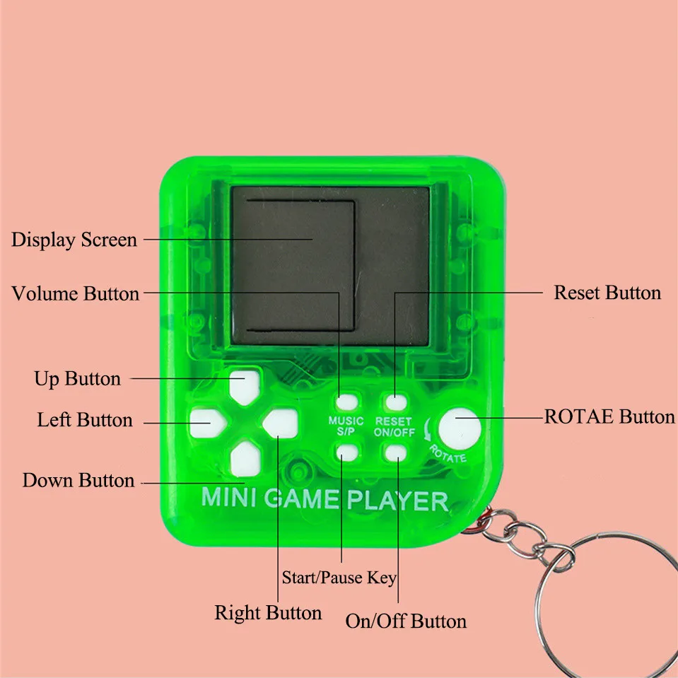 Retro Mini Handheld Game Playe - مراجعة Gaming Console Kids وسعره