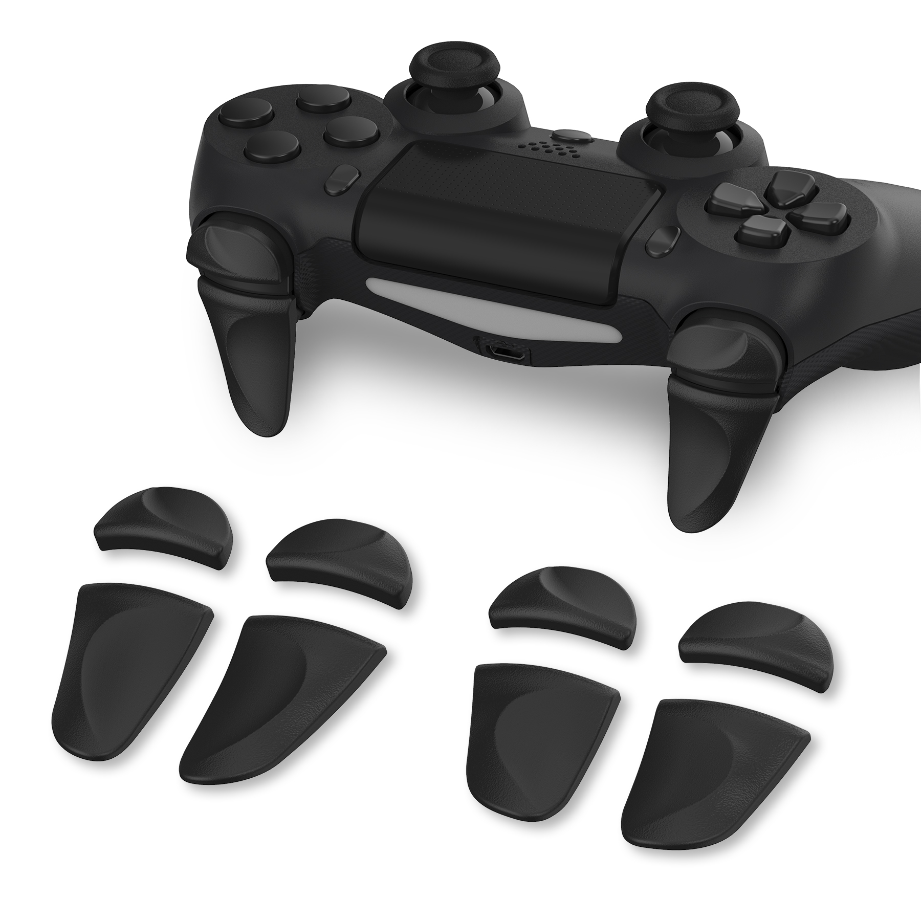 PlayVital 2 Pair Shoulder Butt - مراجعة Trigger Extender Button وسعره