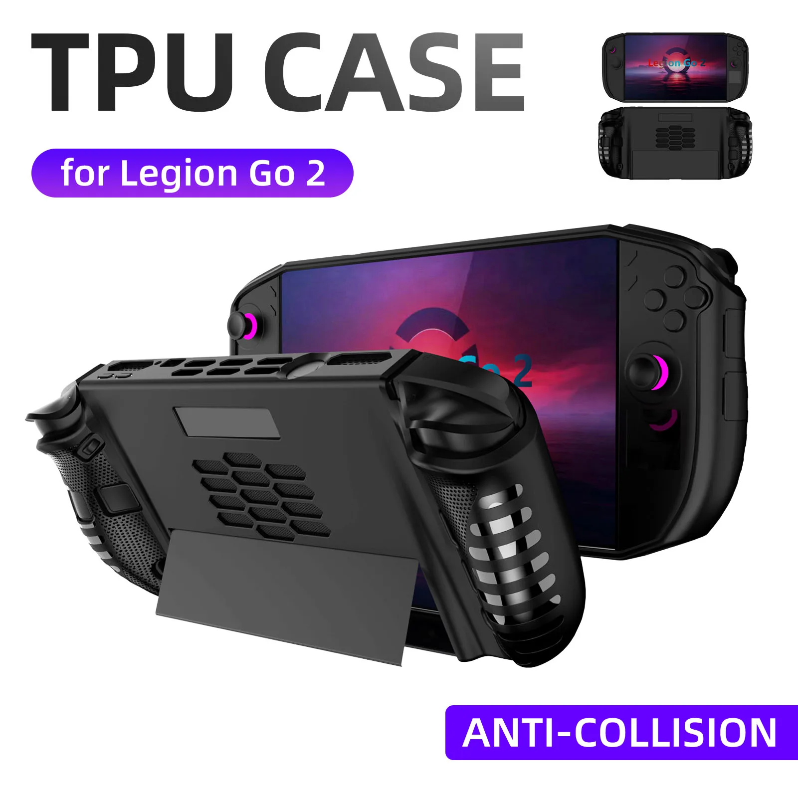 TPU Case for Lenovo Legion Go  - مراجعة Gaming Console Legion وسعره
