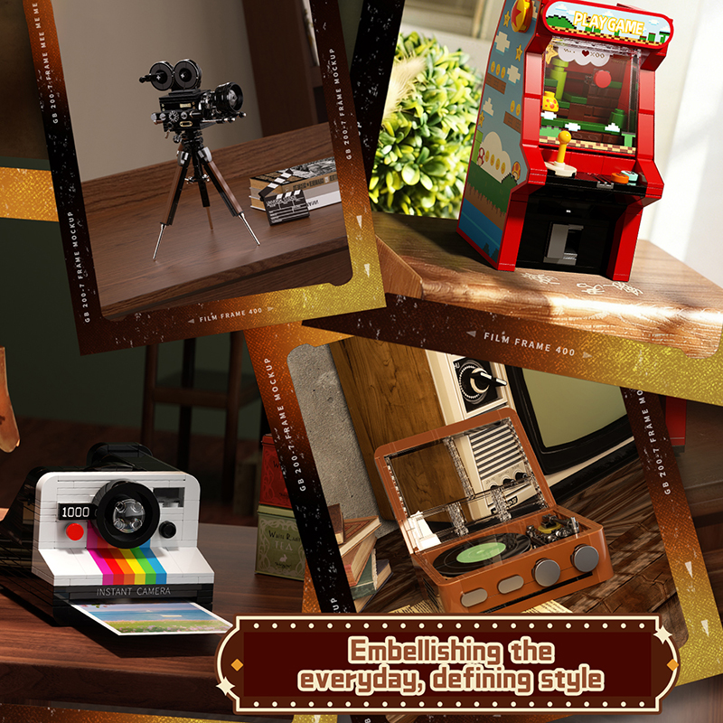 Retro Ornament Vintage Camera  - مراجعة Gaming Console Lego وسعره